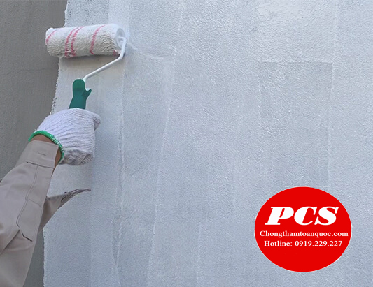 Neomax A106 dùng để chống thấm tường