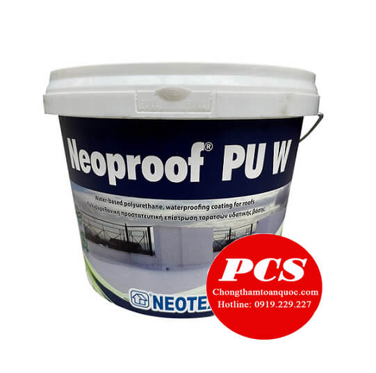 Neoproof PU W Sơn chống thấm lộ thiên Neoproof PU W Sơn chống thấm lộ thiên