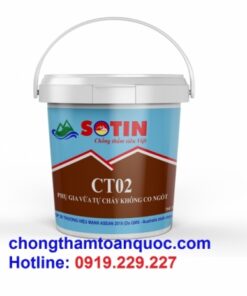 Phụ gia vữa tự chảy không co CT02 SOTIN