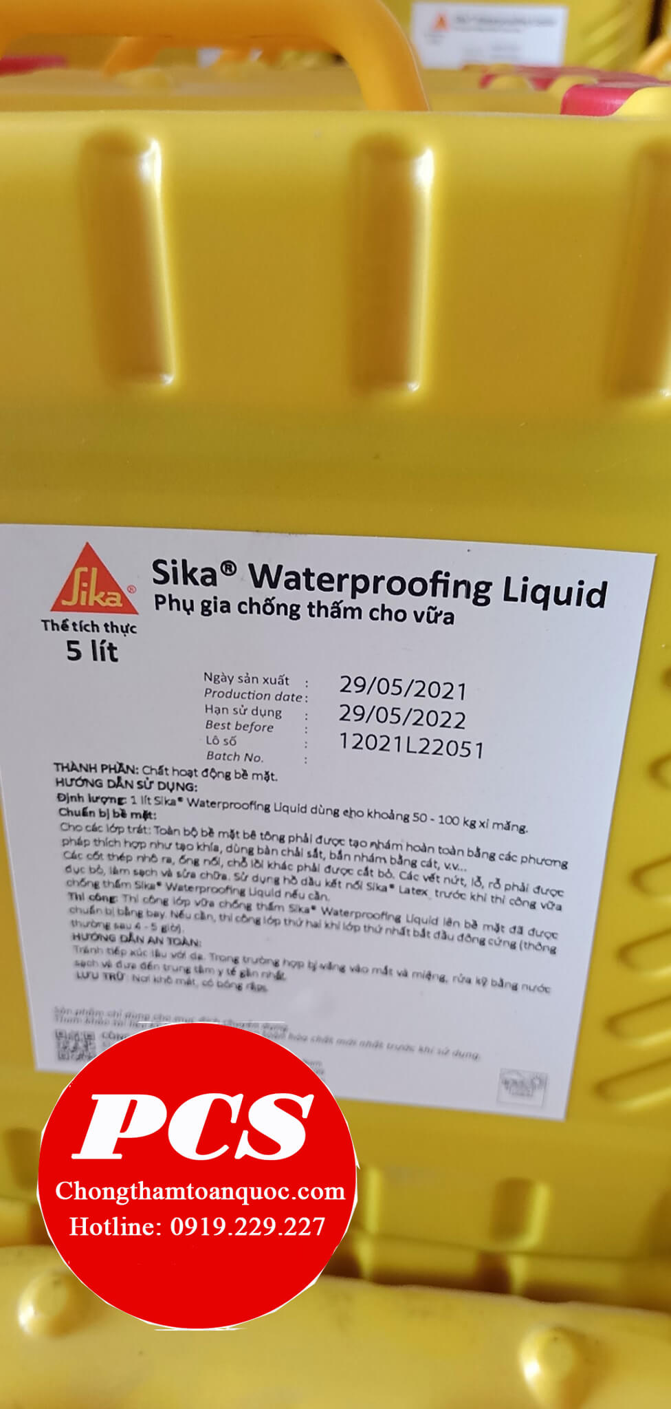 Phụ gia chống thấm