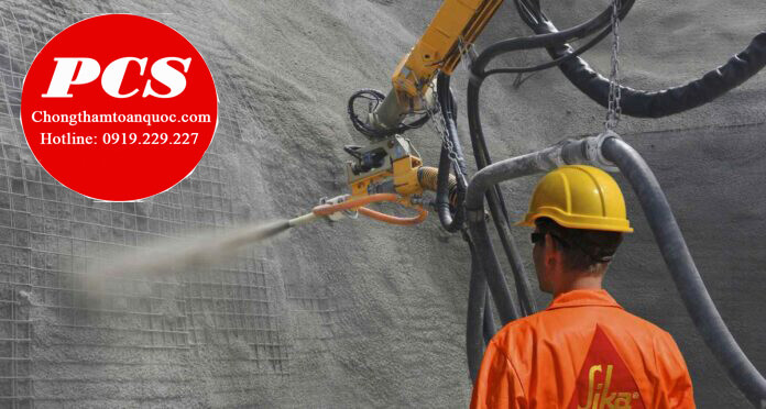 Phụ gia ninh kết nhanh cho bê tông phun