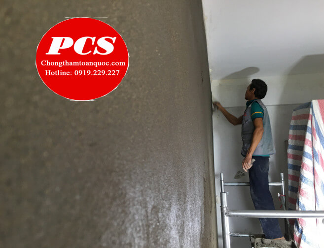 Quy trình thi công xi măng chống thấm