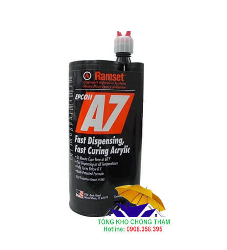 Ramset Epcon A7 - Keo khoan cấy thép giá rẻ tại Hà Nội