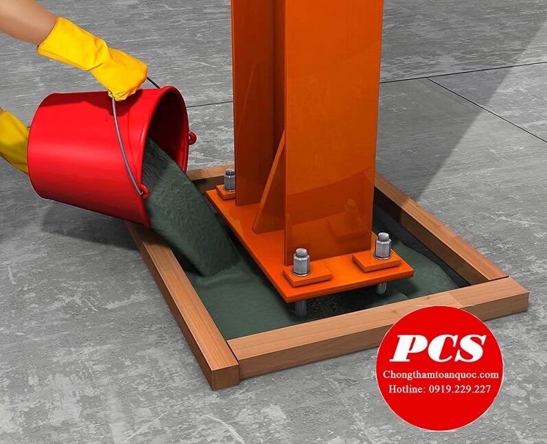 Rót vữa không co ngót