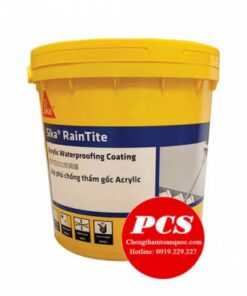 Sika Raintile Hợp chất chống thấm kháng UV dạng sệt gốc Acrylic