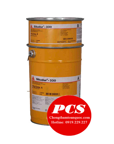Sikadur 330 Nhựa Epoxy dùng để thấm chèn và kết dính tấm SikaWrap