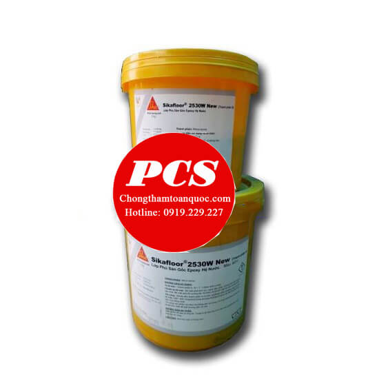 Sikafloor 2530W (6011, 7032, 7035) Lớp phủ sàn epoxy tự san bằng