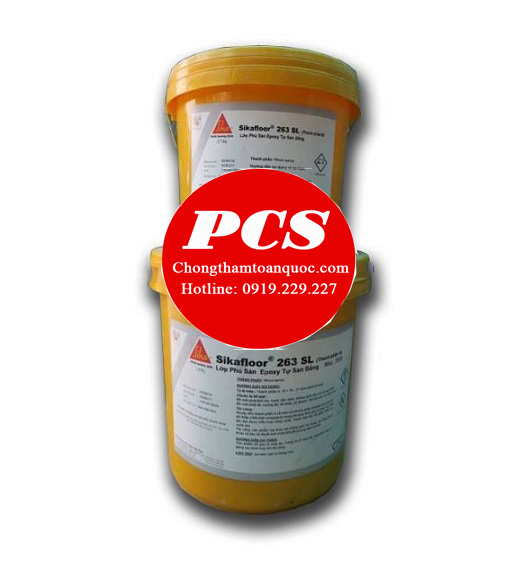 Sikafloor 263 SL Sơn phủ gốc Epoxy tự san phẳng