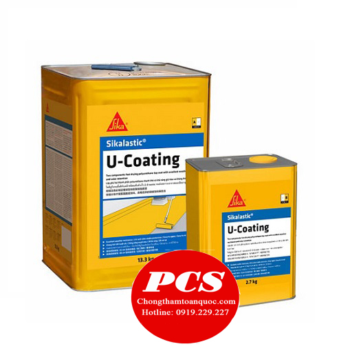 Sikalastic U-Coating Sơn phủ chống thấm mái gốc Polyurethane