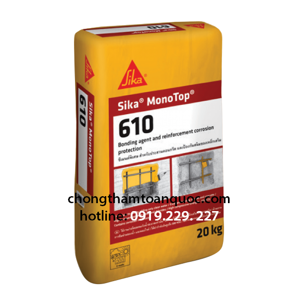 Sika Monotop 610 - Chất kết dính và bảo vệ cốt thép