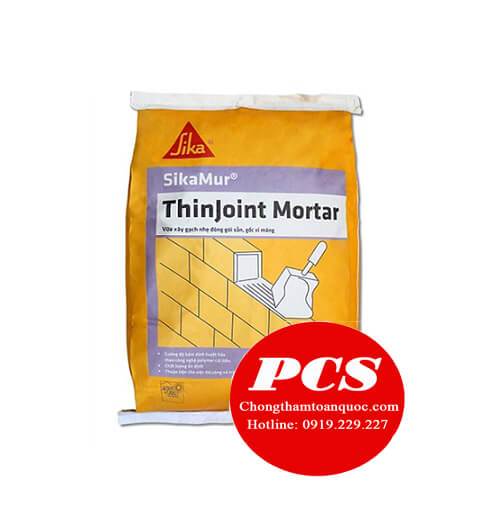 SikaMur ThinJoint Mortar Vữa kết dính gốc xi măng chất lượng cao