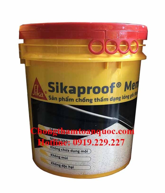 Sikaproof Membrane Sơn chống thấm hồ cá koi màu đen tốt nhất Sikaproof Membrane Sơn chống thấm hồ cá koi màu đen tốt nhất