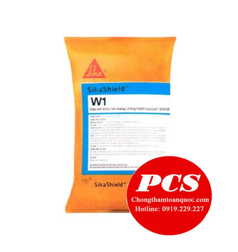 SikaShield W1 Vữa kết dính gốc xi măng cho màng chống thấm