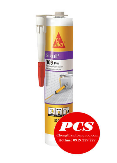 Sikasil 109 Plus Keo trám khe silicone 1 thành phần cao cấp