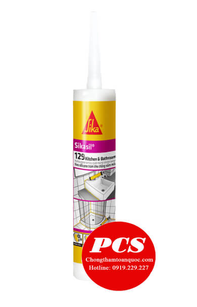 Sikasil 129 Kitchen & Bathroom Keo trám khe chống nấm mốc