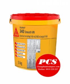 Keo bả tường SikaWall 340 SmoothVN cho tường nội ngoại thất
