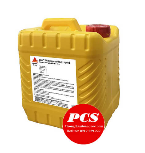 Sika Waterproofing Liquid Phụ gia chống thấm cho vữa với tính năng cao