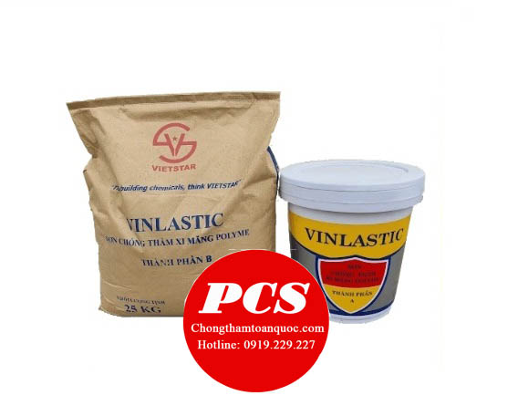 Sơn chống thấm gốc xi măng polyme Vinlastic