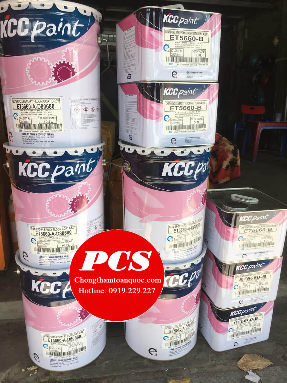 Sơn phủ KCC Hàn Quốc