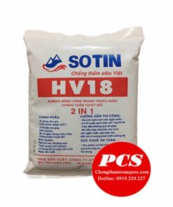 Sotin HV18 xi măng đông cứng nhanh chặn rò rỉ nước