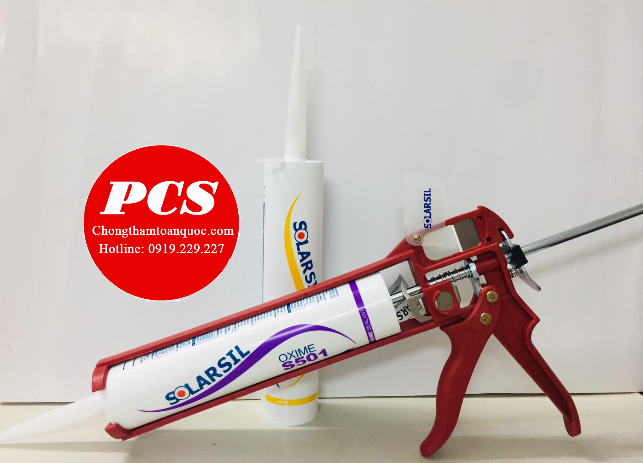 Súng bắn keo silicone Solarsil