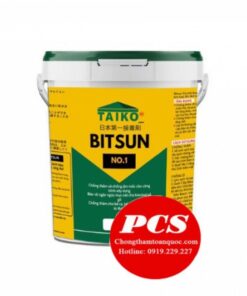 Taiko Bitsun Sơn chống thấm hồ cá, bể cá koi màu đen