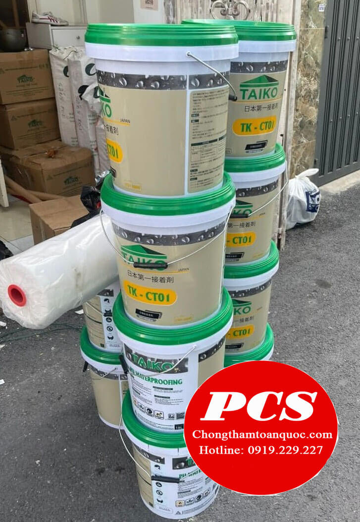 Taiko CT01 chất chống thấm gốc PU Acrylic