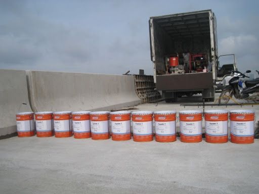 thi công chống thấm mặt cầu bằng Tamsil 7