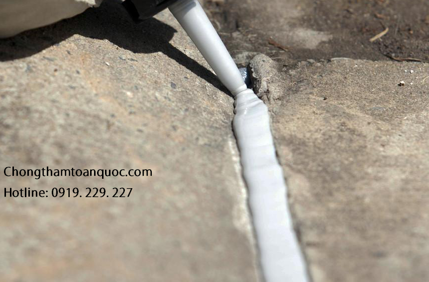 Thi công chất trám khe Weberseal PU