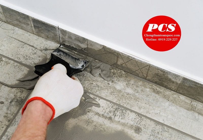 Thi công keo chà ron SikaCeram-608 Tile Grout
