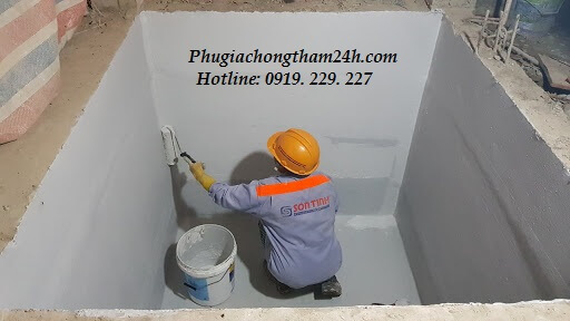 Thi công màng chống thấm ngược Quicseal 119