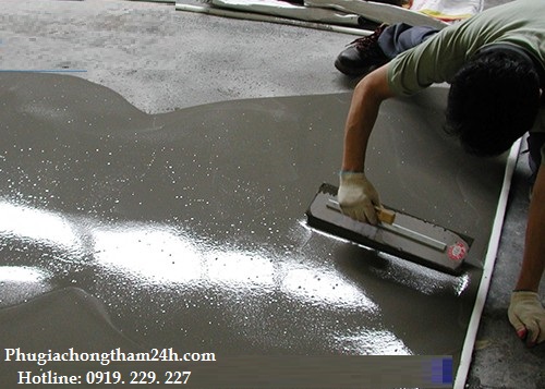 Thi công phụ gia Latex Quicseal 609