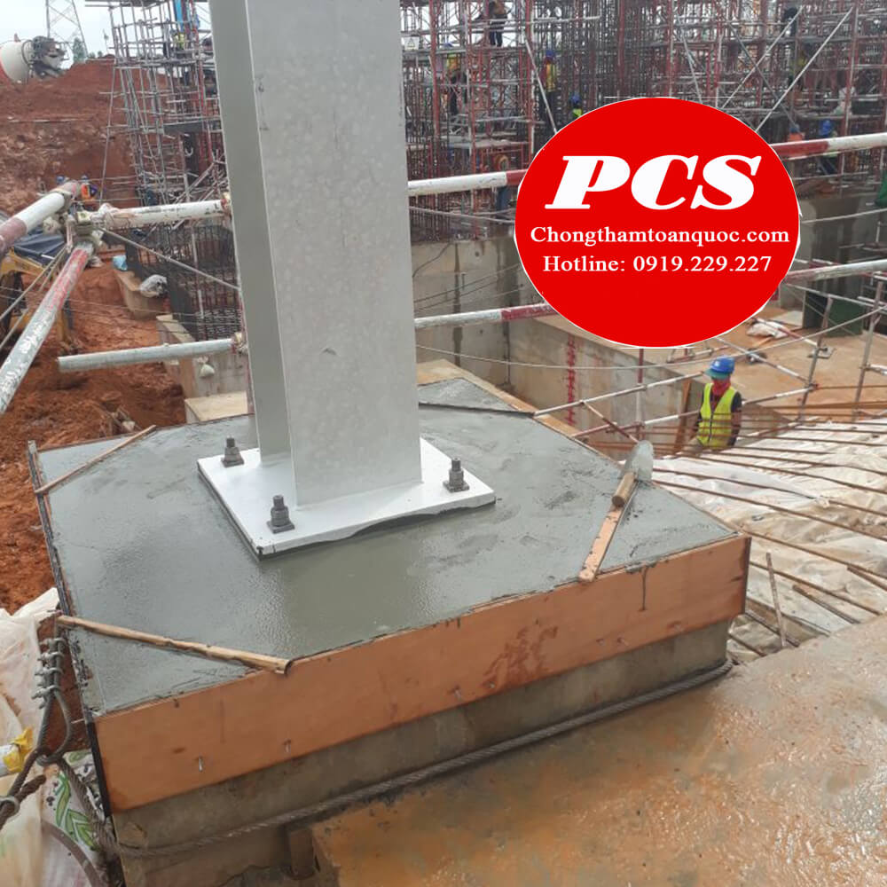 Thi công Sika Grout 218