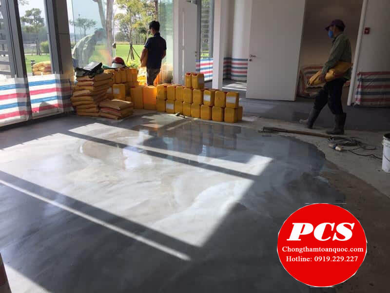 Thi công vữa san phẳng