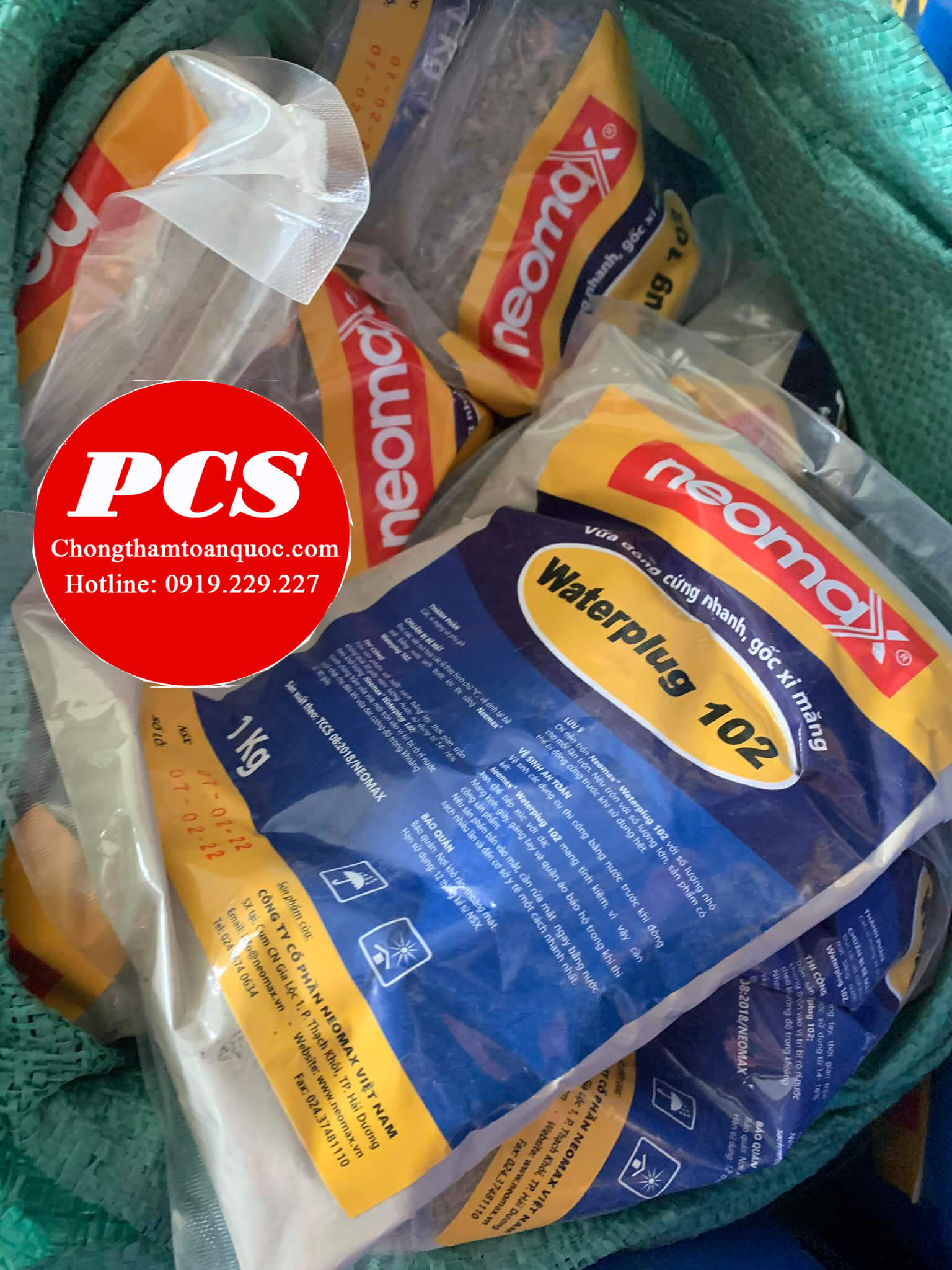 Tổng kho cung cấp vữa Neomax