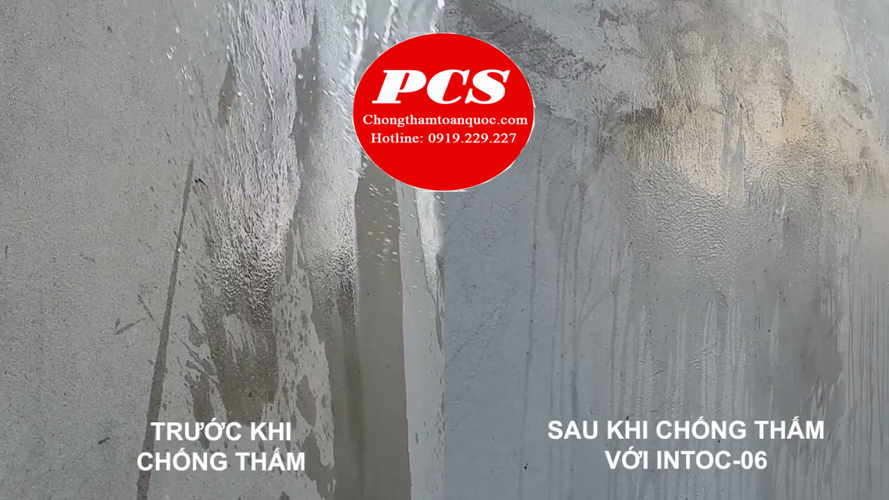 Trước và sau khi dùng Intoc 06