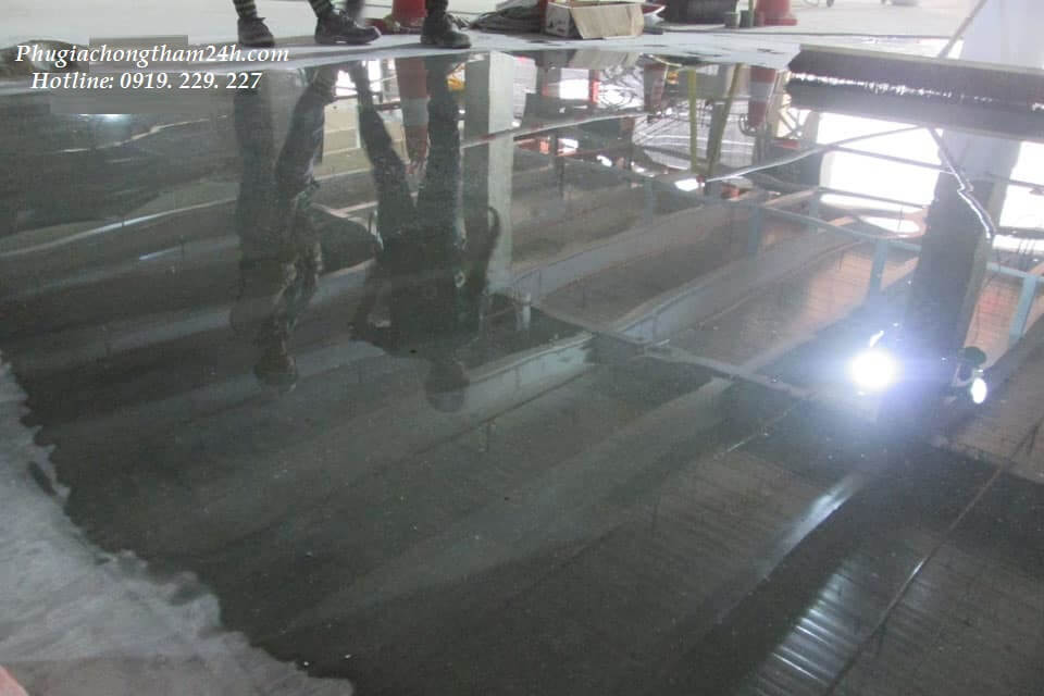 Ứng dụng chất làm tăng cứng bề mặt Quicseal 535