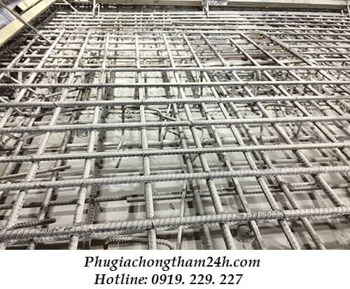 Ứng dụng chống thấm dạng tinh thể Quicseal 111