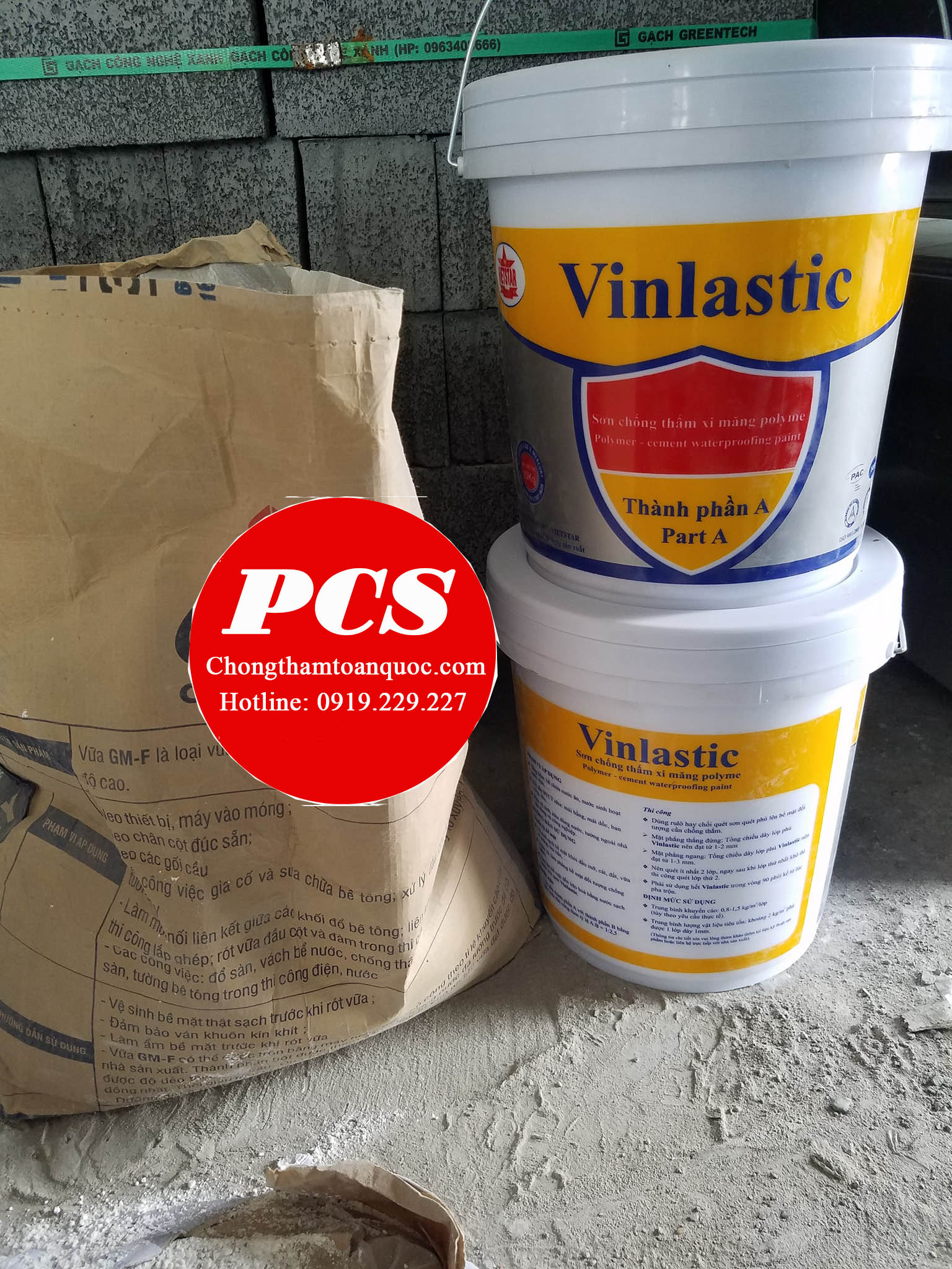 Ứng dụng của chống thấm 2 thành phần