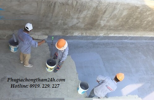 Ứng dụng của Quicseal 124 màng chống thấm