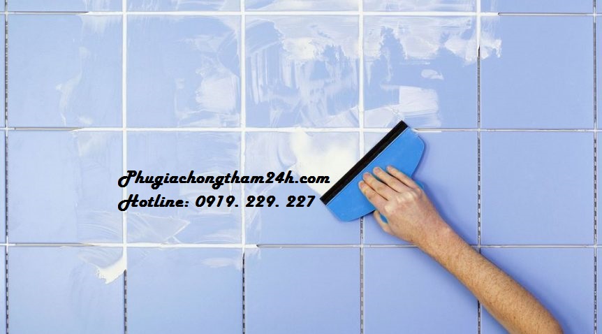 Ứng dụng keo chà ron Gritone Hi-Seal 668