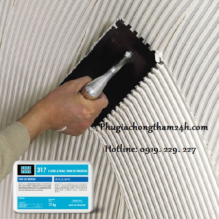 Ứng dụng keo dán gạch Laticrete 317