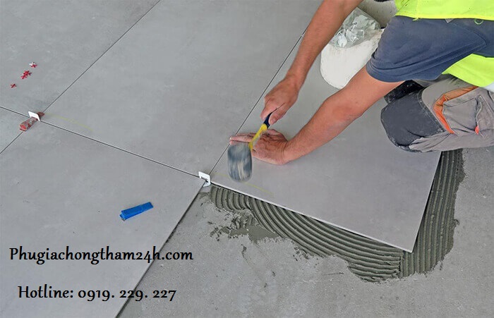 Ứng dụng keo dán gạch Octopus K403 Ứng dụng keo dán gạch Octopus K403