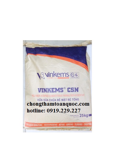 VINKEMS CSN - Vữa sửa chữa bề mặt bê tông
