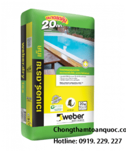 Vữa chống thấm gốc xi măng - Weberdry Tex