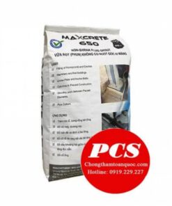 Vữa rót không co ngót Maxcrete 650