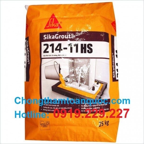 vua-rot-khong-co-ngot-sikagrout-214-11-hs-1 vữa không co ngót Sikagrout 214 - 11 HS