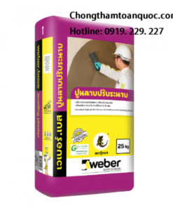 Vữa xi măng Weberbase levelling plaster