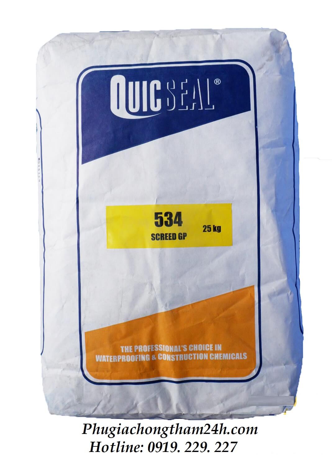 Vữa lót trộn sẵn Quicseal 534