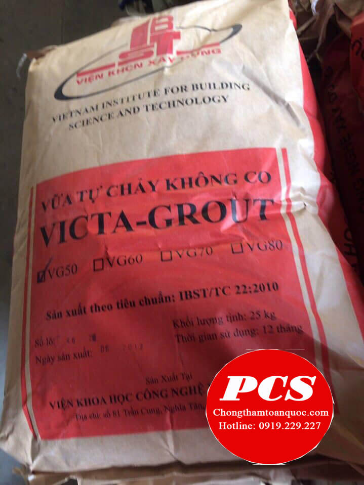 Vữa tự chảy Victa Vữa tự chảy Victa